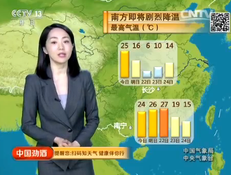 《新闻联播后天气预报今天》2017年2月20日